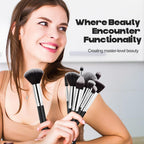 13-Piece Professional Makeup Brush Set
