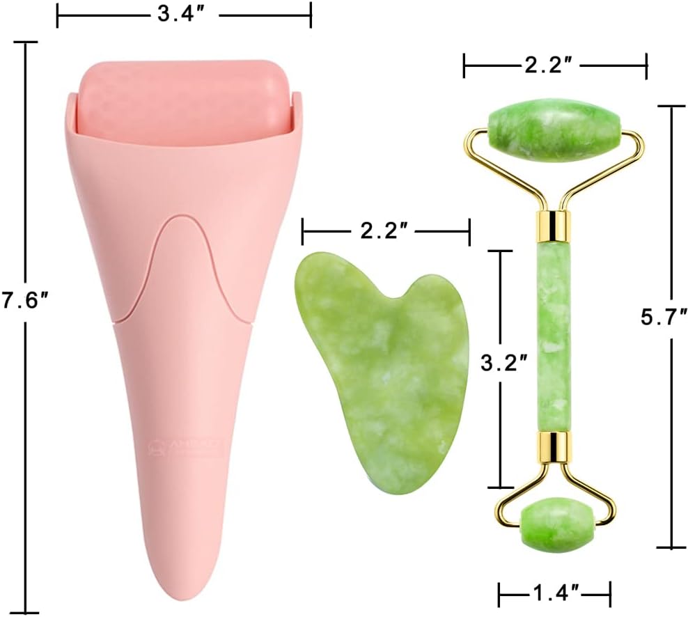 Ice Roller & Jade Set