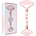 Deluxe Rose Quartz Facial Roller