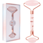 Deluxe Rose Quartz Facial Roller
